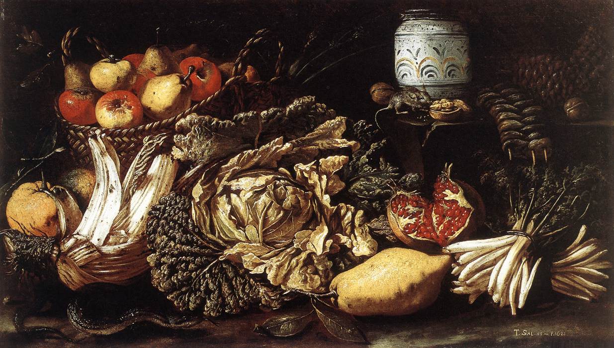 Still-life with Fruit, Vegetables and Animals f